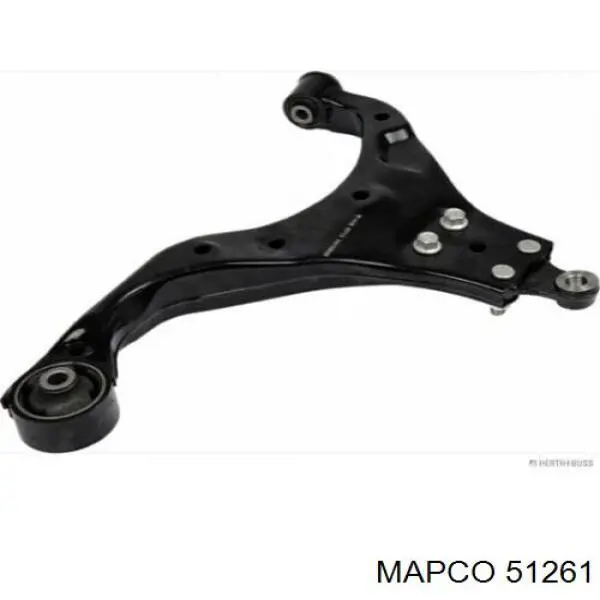 Brazo inferior izquierdo de la suspensión delantera Mapco 51261