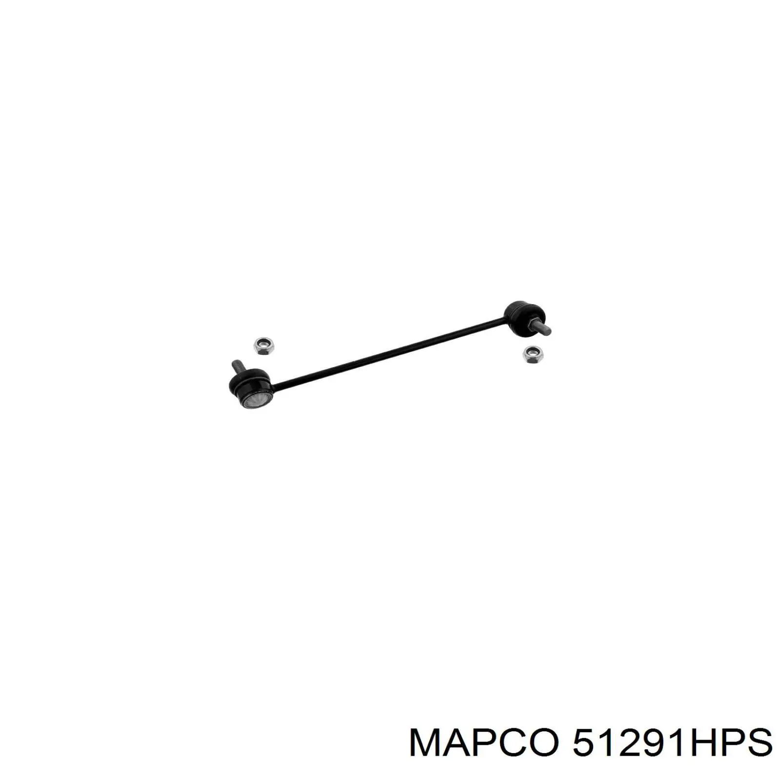 51291HPS Mapco barra estabilizadora delantera derecha