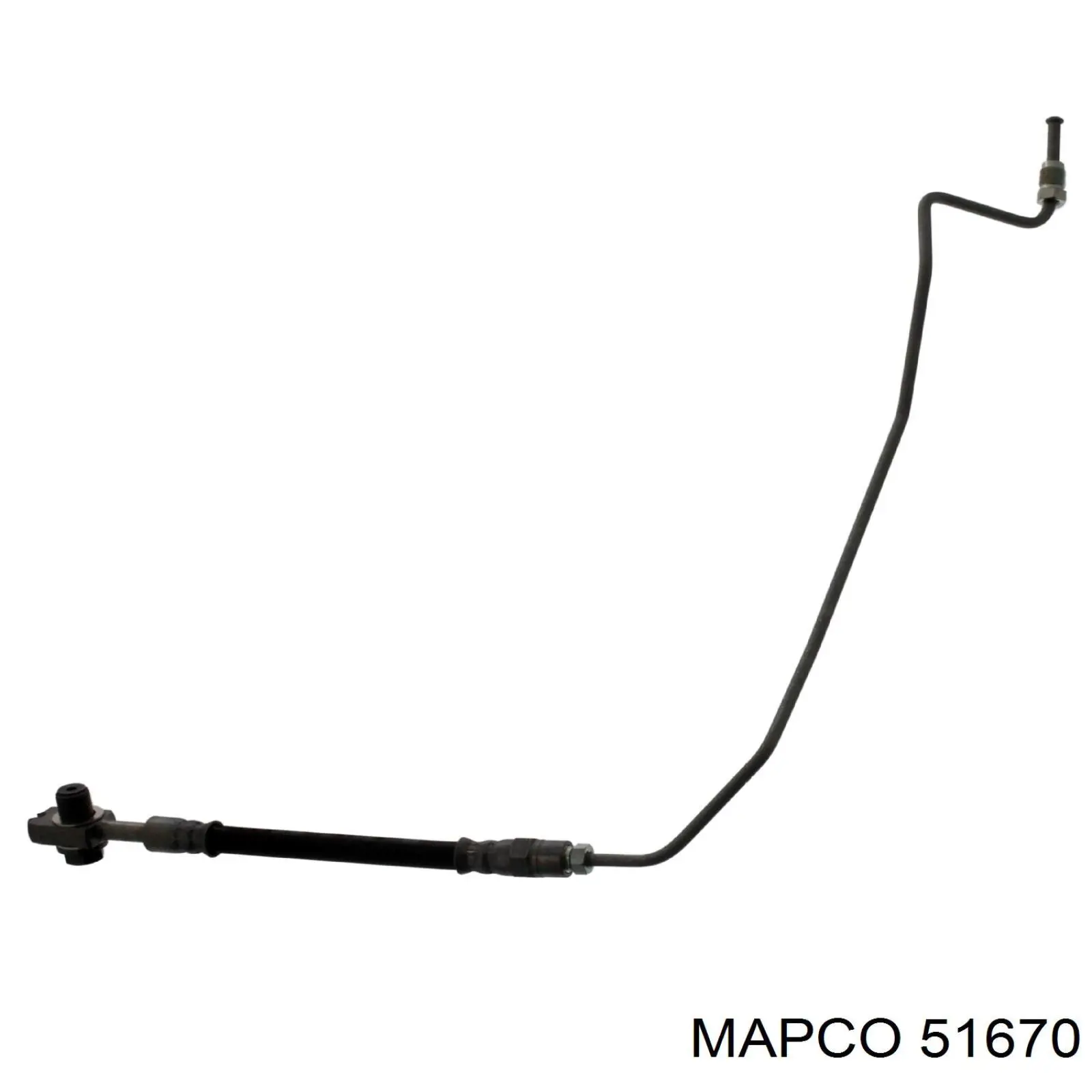 Brazo superior izquierdo de la suspensión delantera RBJ500232 Allmakes