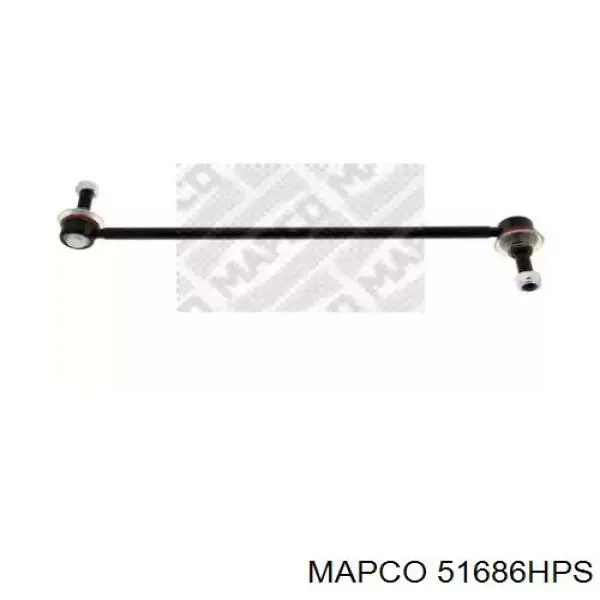 51686HPS Mapco soporte de barra estabilizadora delantera