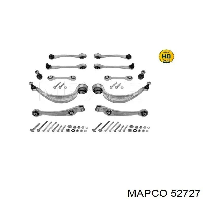 Brazo inferior derecho de la suspensión delantera Mapco 52727