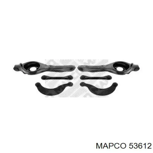 Comprar 53612 Mapco Kit de brazos de suspensión trasera
