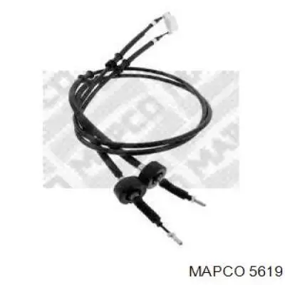 5619 Mapco cable de freno de mano trasero derecho/izquierdo