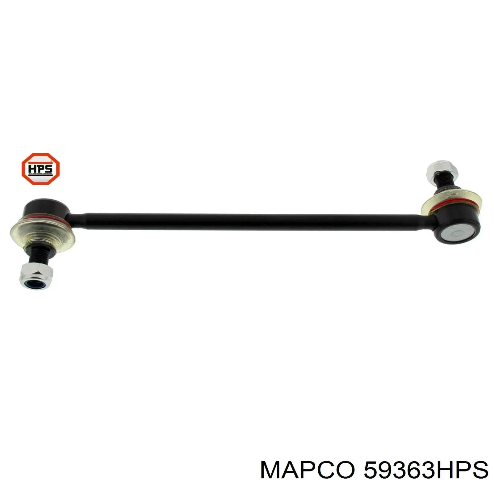 59363HPS Mapco soporte de barra estabilizadora delantera