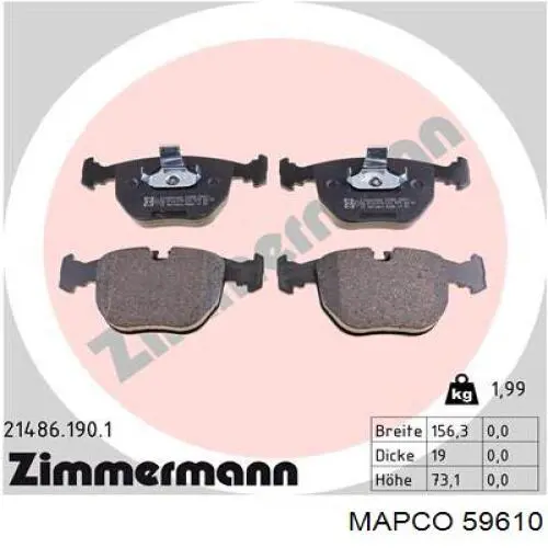 Brazo direccion coche Mapco 59610 precio, desde 18,77 EUR