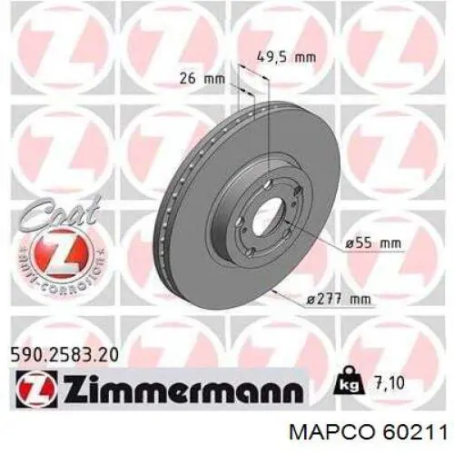 Filtro aire Mercedes A0020949904