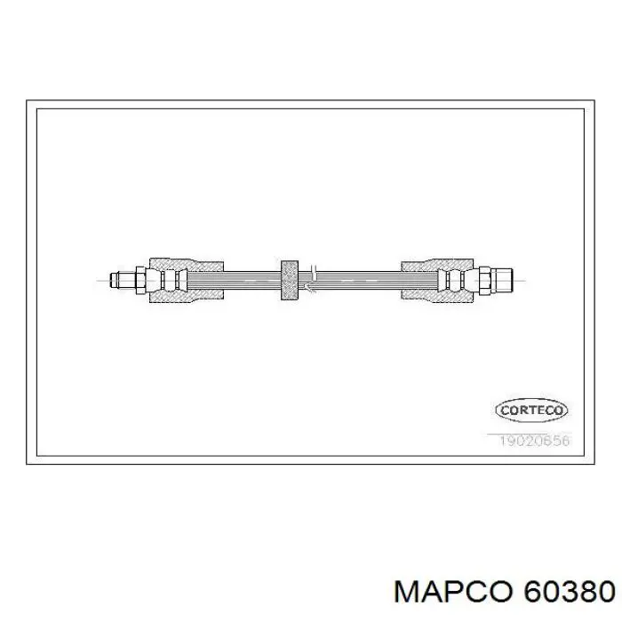 FA2067 Bremsi Filtro de aire de motor