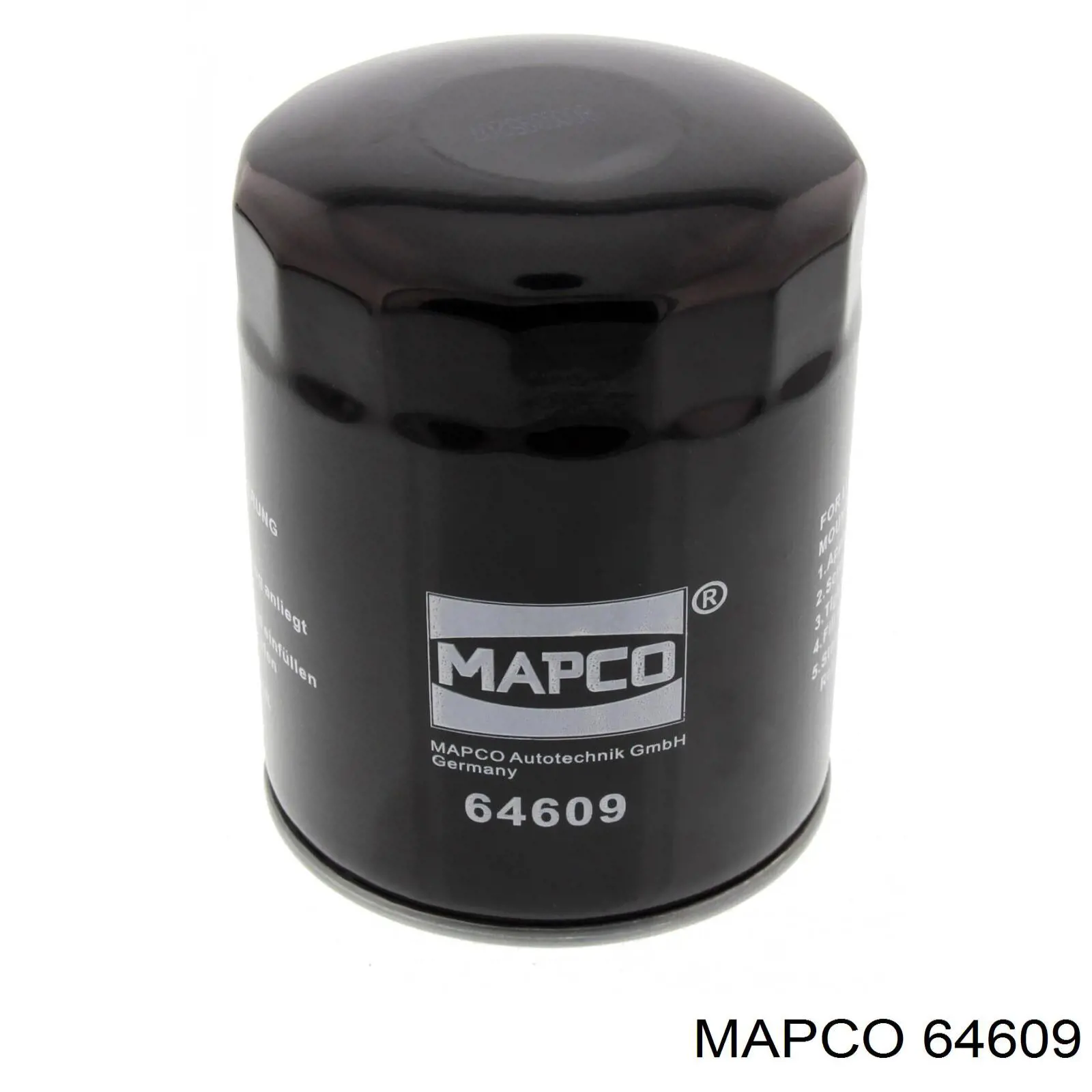 64609 Mapco filtro de aceite