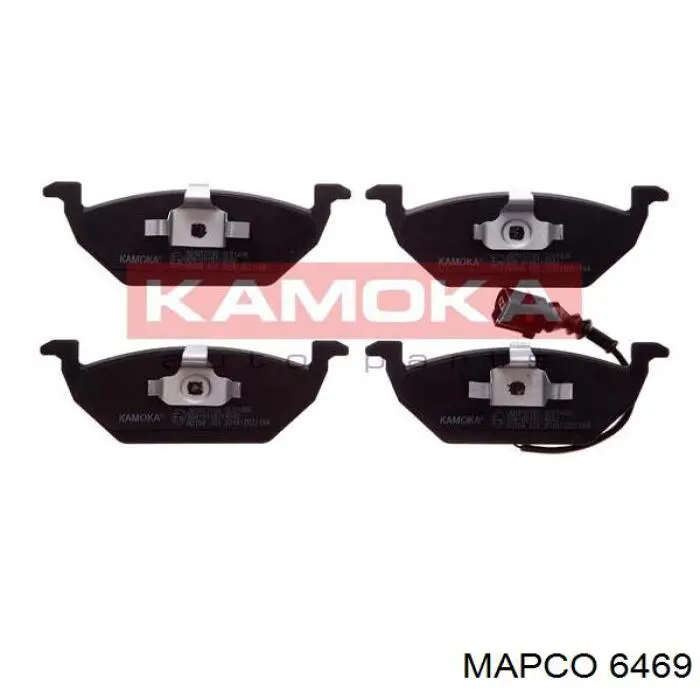 Pastillas de freno delanteras Seat Ibiza 5 KJ1, KJG