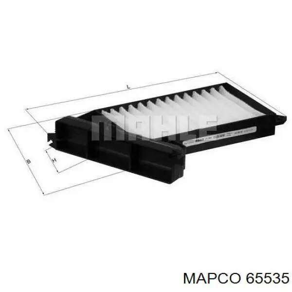 65535 Mapco filtro habitáculo