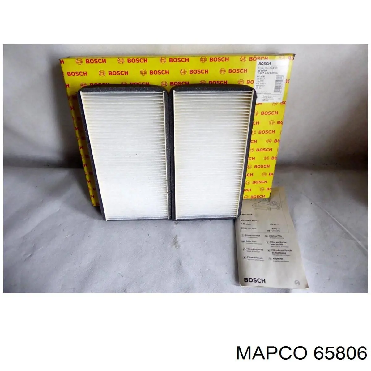 65806 Mapco filtro habitáculo