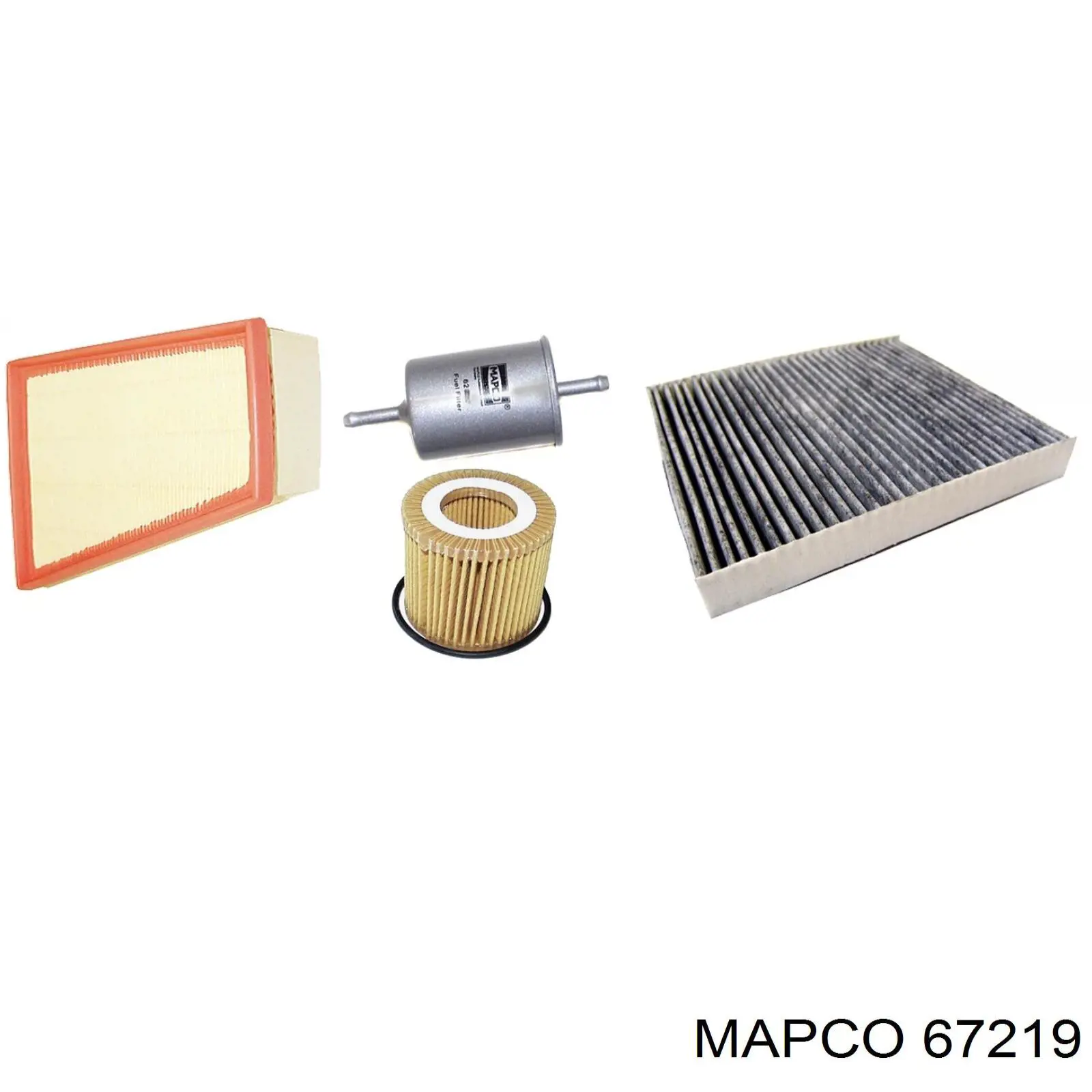 67219 Mapco filtro habitáculo