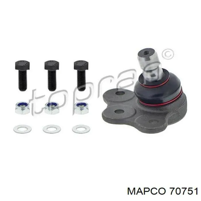 70751 Mapco Muelle trasero