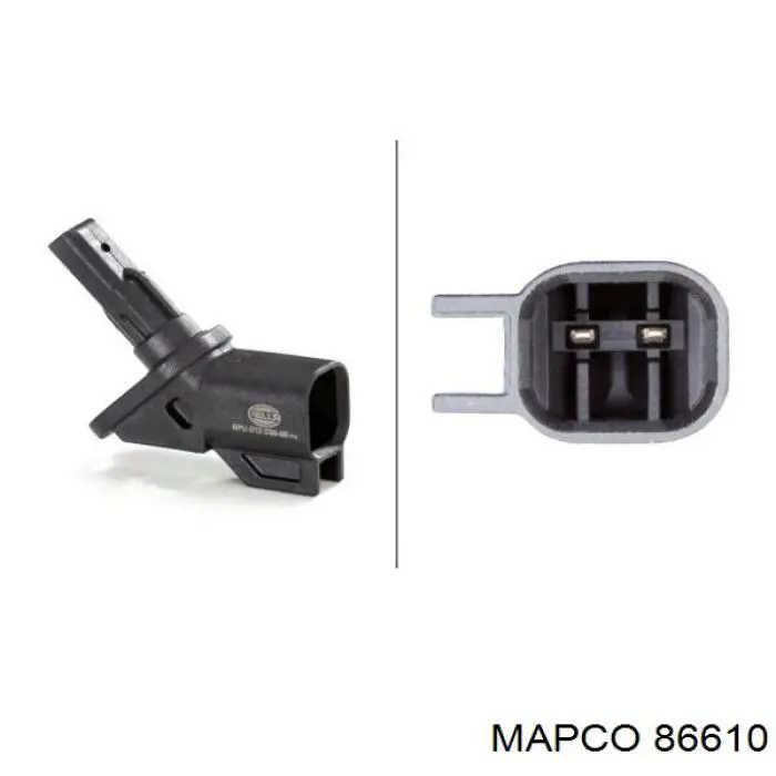 Sensor ABS delantero Volvo V40 525, 526