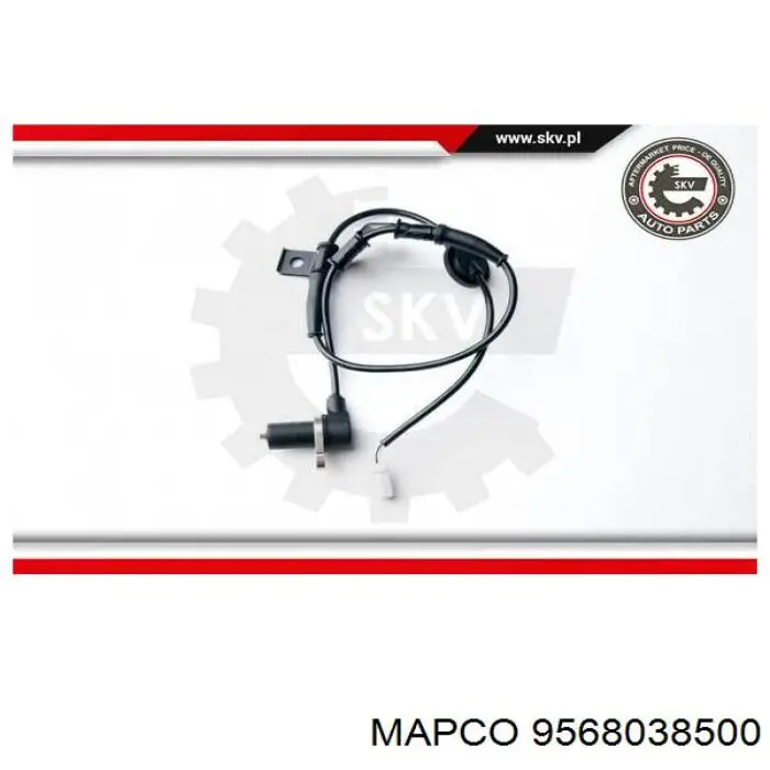 9568038500 Mapco sensor abs trasero izquierdo