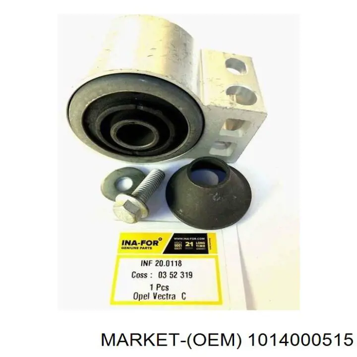 1014000515 Market (OEM) silentblock de suspensión delantero inferior