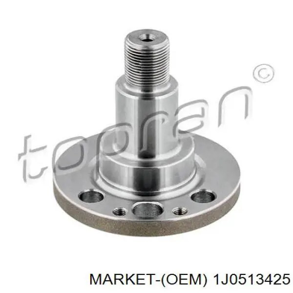 1J0513425 Market (OEM) caperuza protectora/fuelle, amortiguador trasero