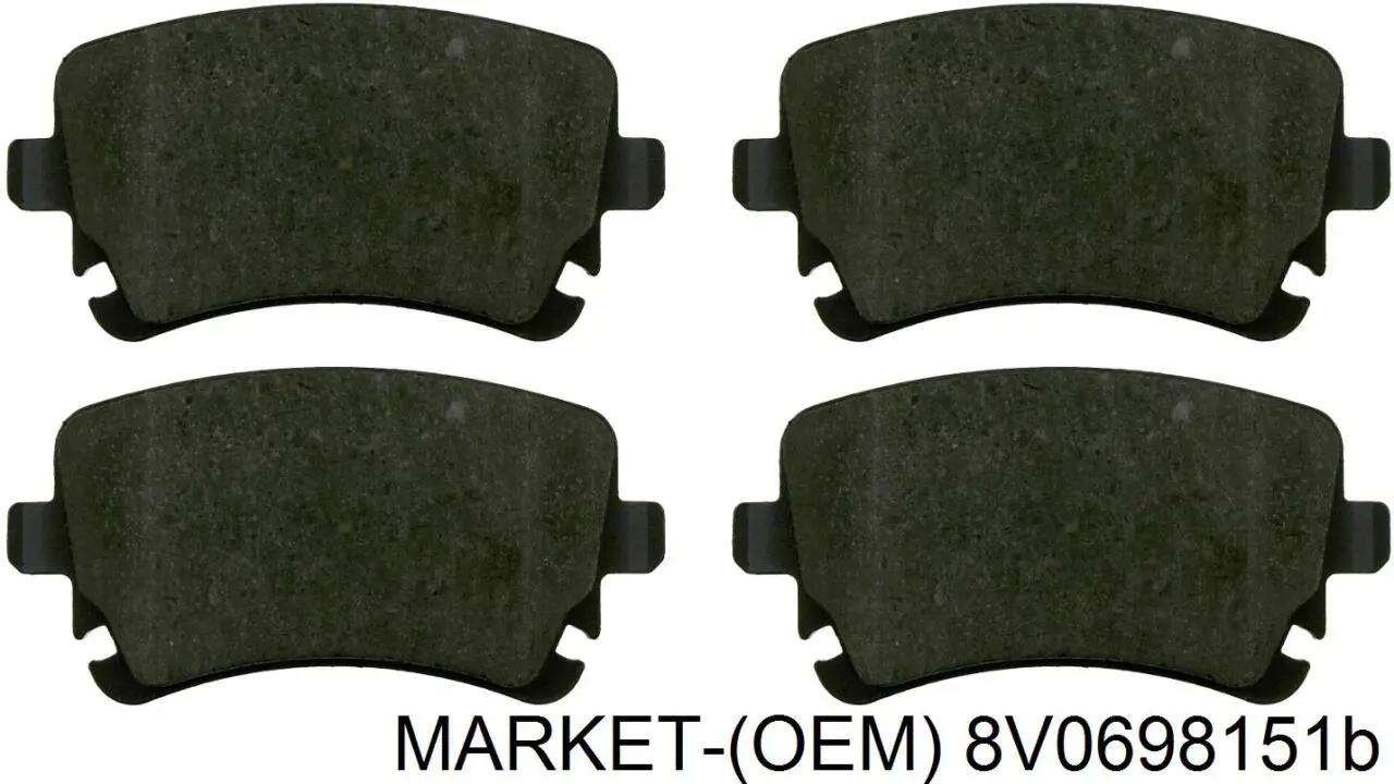 Pastillas de freno delanteras Volkswagen Tiguan 1 5N1, 5N2