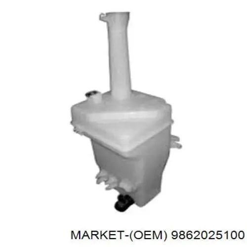 Botella limpiaparabrisas para Hyundai Accent II LC