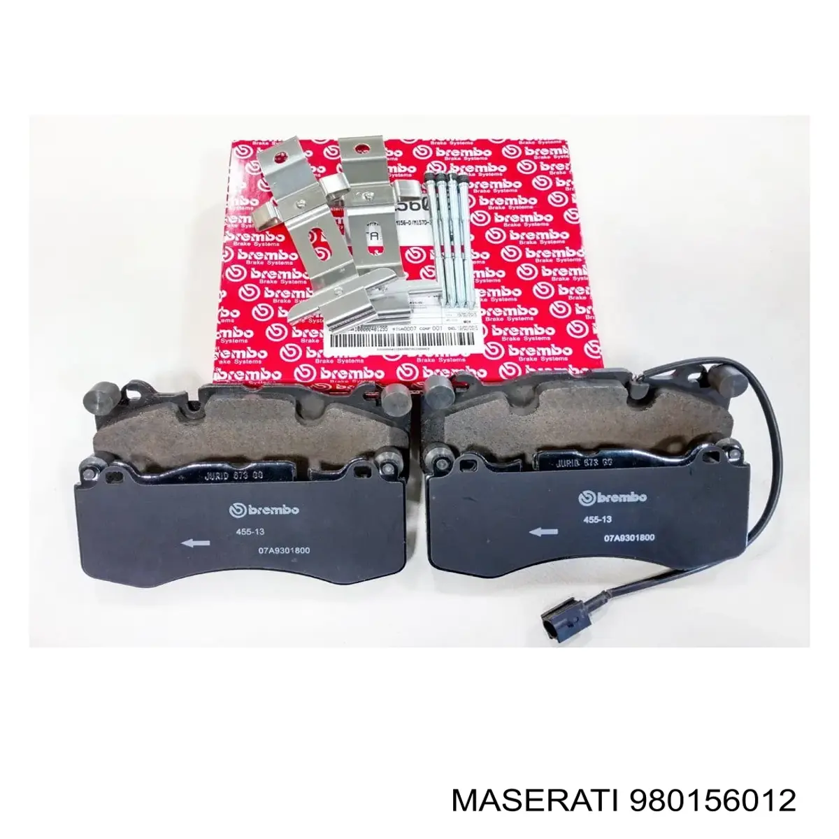 673005715 Maserati Pastillas delanteras