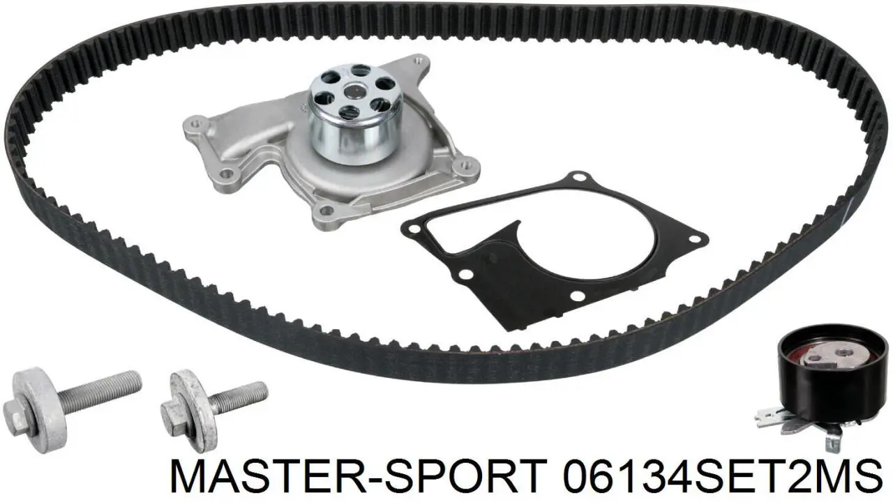 06134SET2MS Master-sport kit correa de distribución