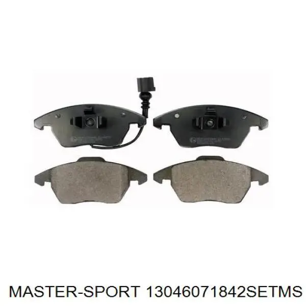 Pastillas de freno delanteras Seat Leon 2 1P1