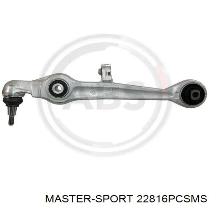 22816PCSMS Master-sport barra oscilante, suspensión de ruedas delantera, inferior izquierda/derecha