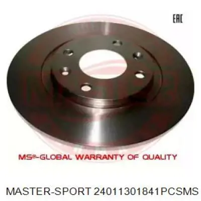 24011301841-PCS-MS Master-sport freno de disco delantero