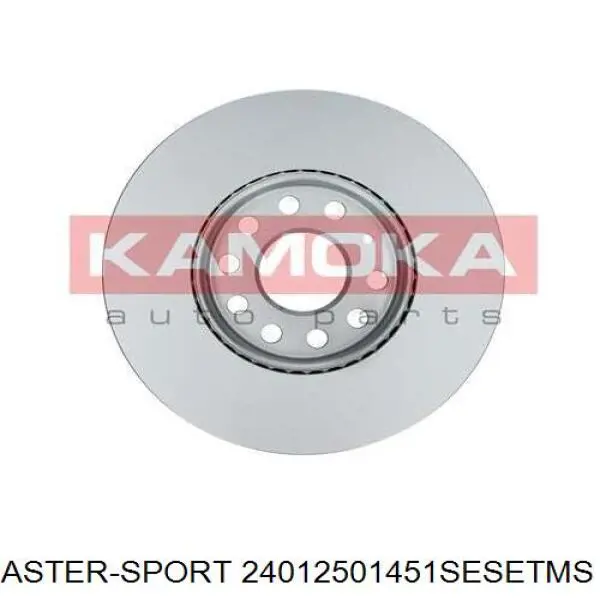 Freno de disco delantero Volkswagen Caddy 2 9K9