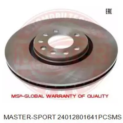 24012801641-PCS-MS Master-sport freno de disco delantero