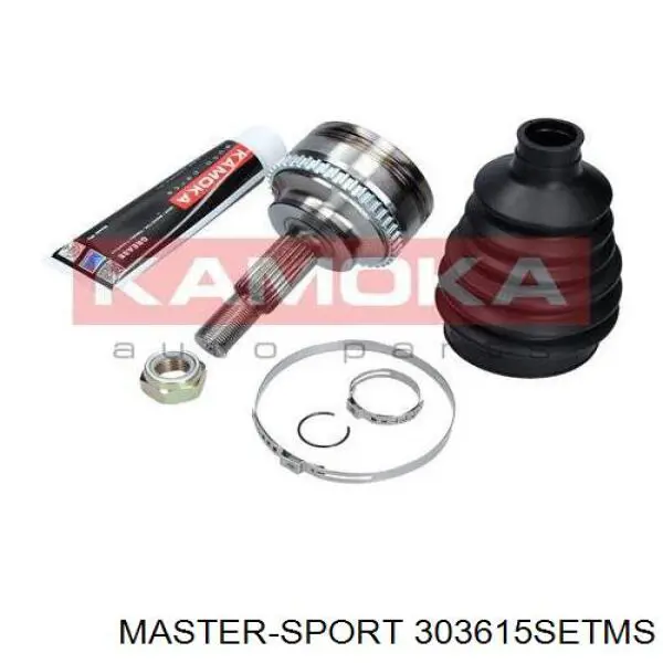 303615-SET-MS Master-sport árbol de transmisión delantero derecho