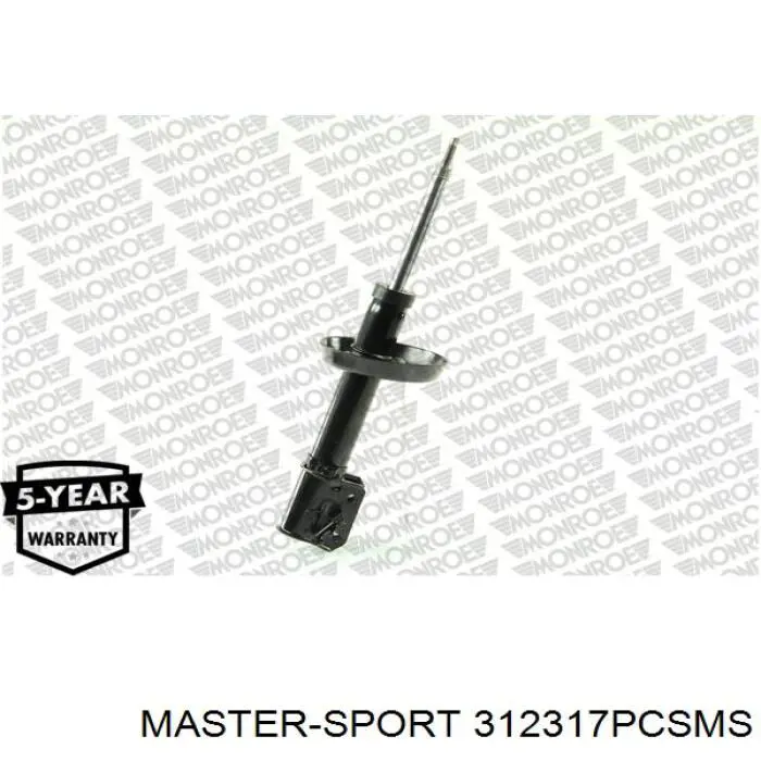 312317-PCS-MS Master-sport amortiguador trasero