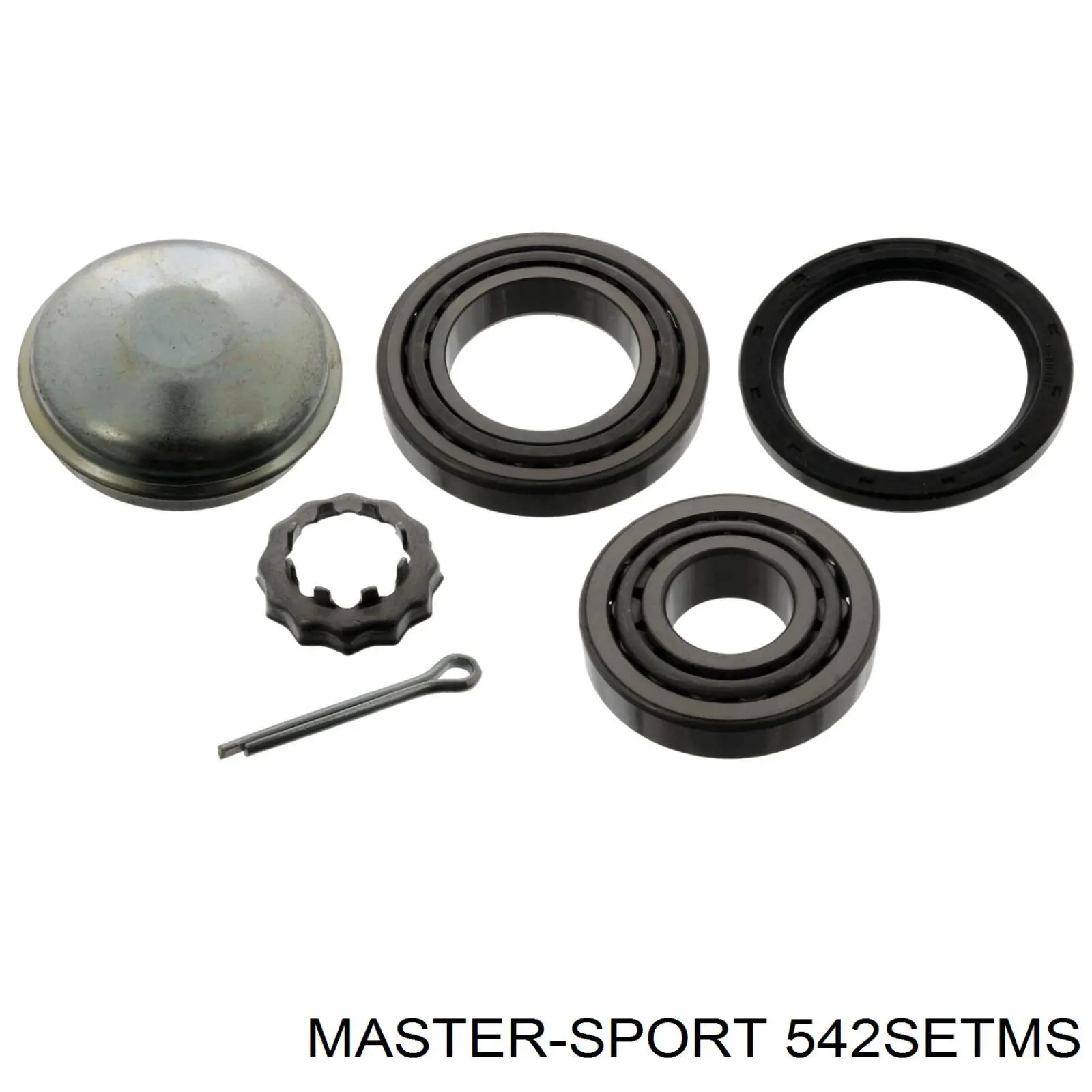 542-SET-MS Master-sport cojinete de rueda trasero