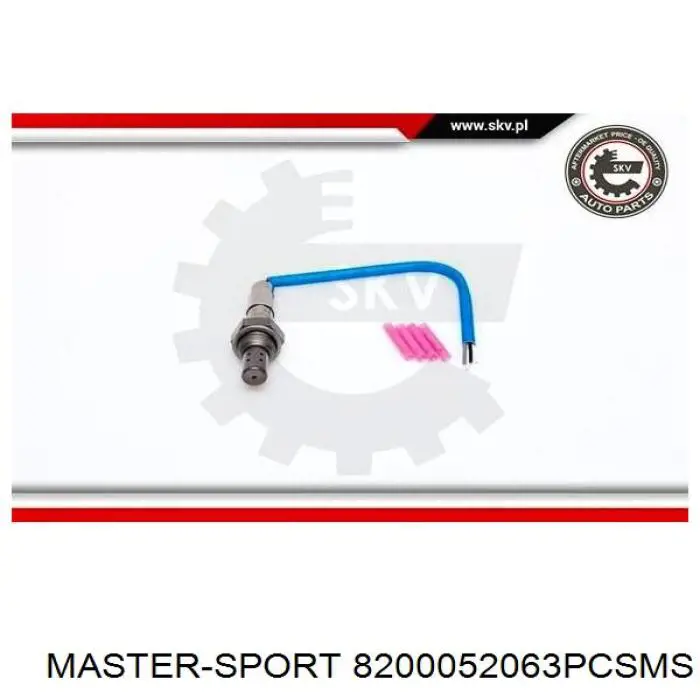 8200052063PCSMS Master-sport sonda lambda sensor de oxigeno para catalizador