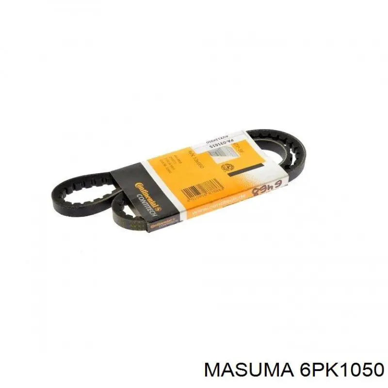 6PK1050 Masuma correa trapezoidal