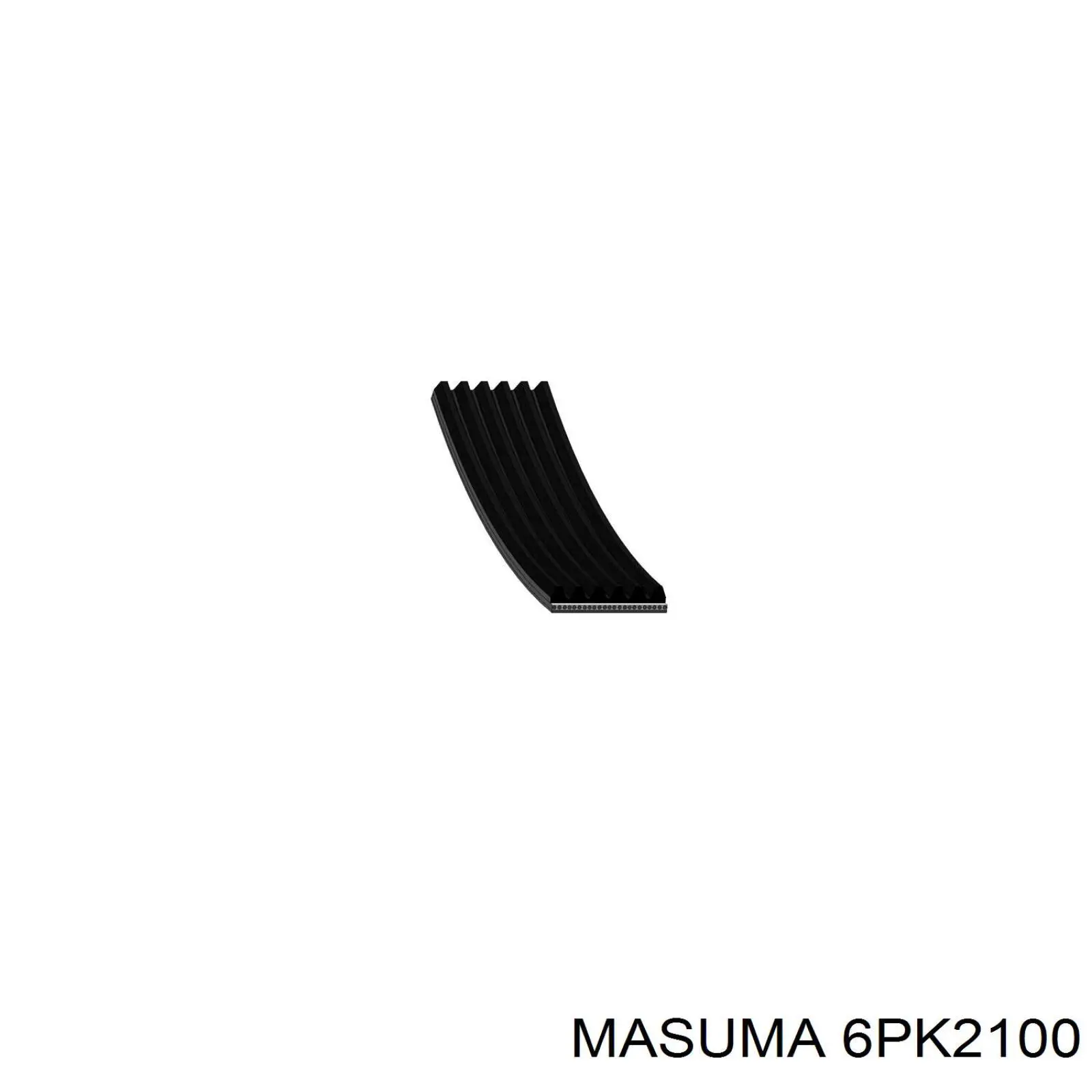 6PK2100 Masuma correa trapezoidal