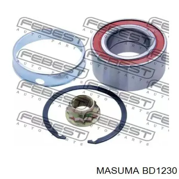 Frenos delanteros Masuma BD1230 precio, desde 96,95 EUR