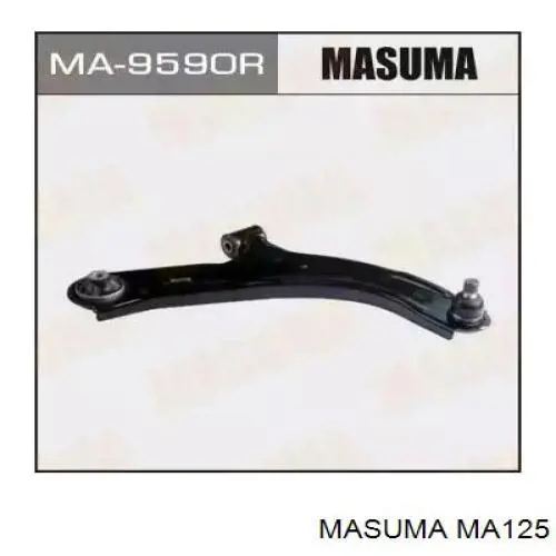 MA125 Masuma brazo suspension inferior trasero izquierdo/derecho