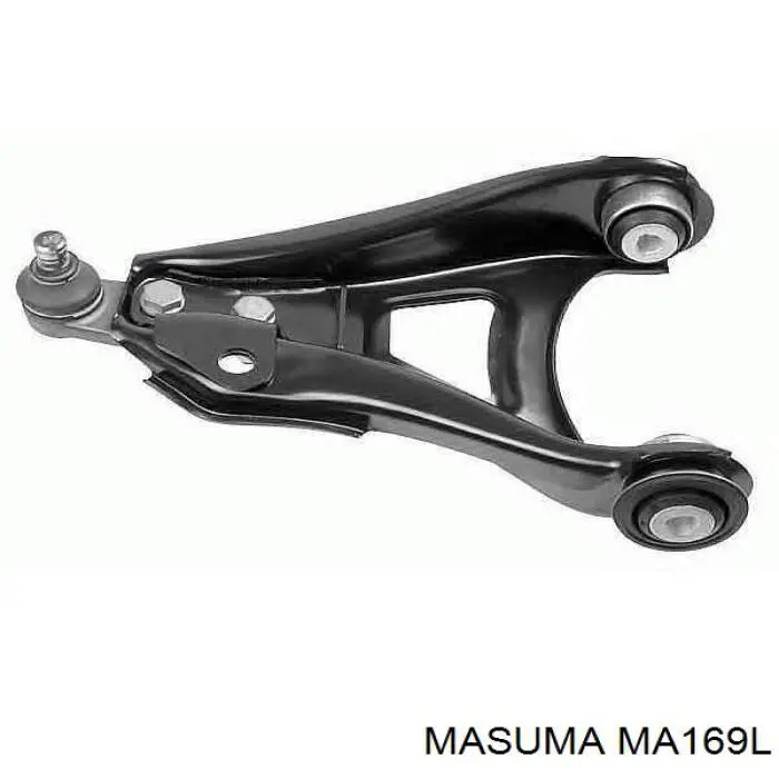 MA169L Masuma barra transversal de suspensión trasera