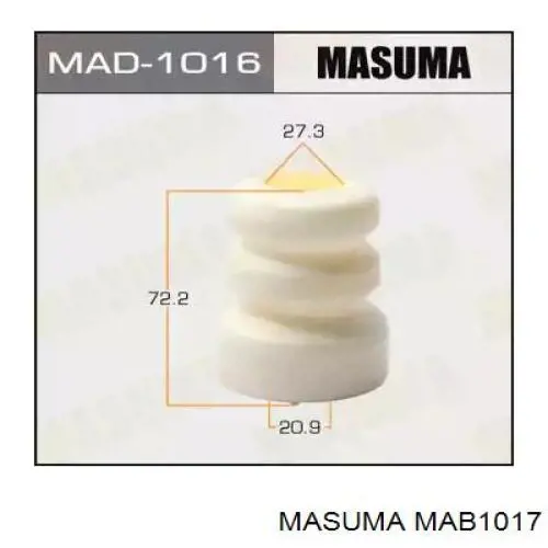 MAB1017 Masuma Fuelle, amortiguador delantero