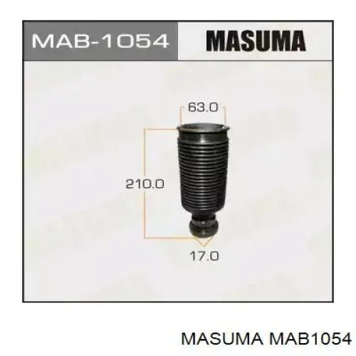 MAB1054 Masuma Guardapolvos amortiguador & topes de suspensión