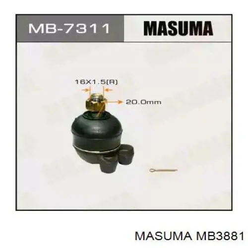 MB3881 Masuma rótula de suspensión