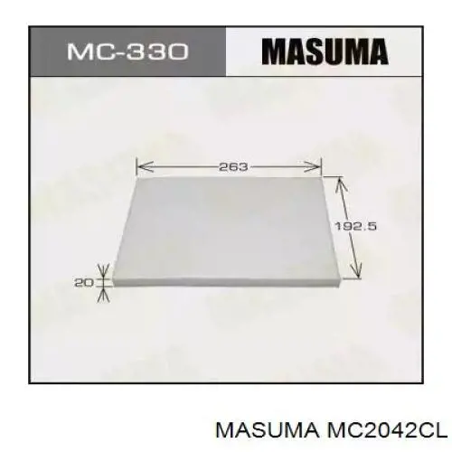 Filtro de habitáculo MASUMA MC2042CL