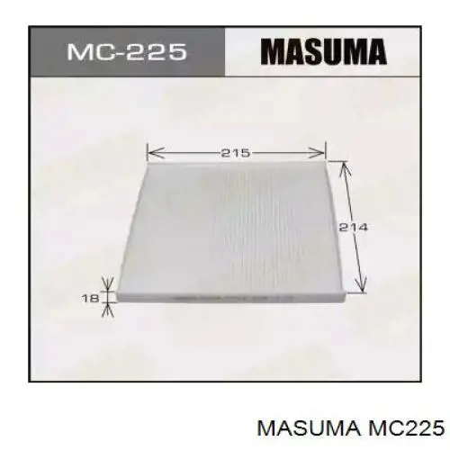 Filtro de cabina Masuma MC225 precio, desde 5,66 EUR