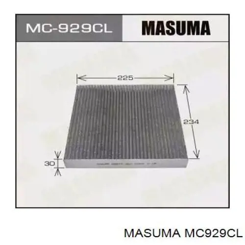 Comprar MC929CL Masuma Filtro de aire del habitáculo