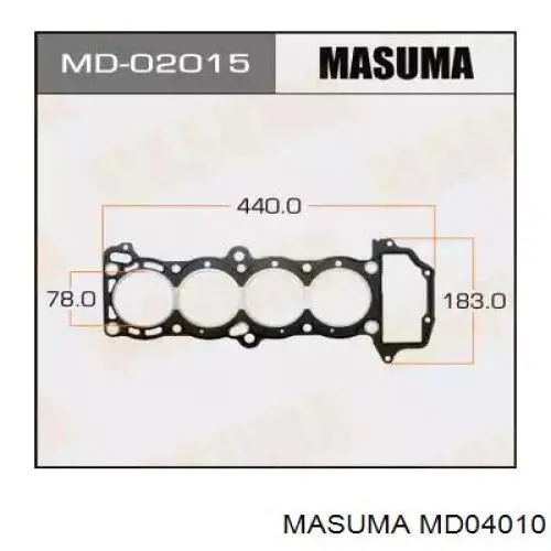 MD04010 Masuma junta de culata
