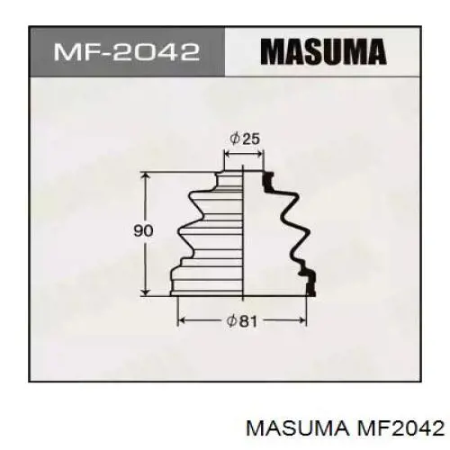 Fuelle transmisión delantero exterior Masuma MF2042 precio, desde 14,94 EUR