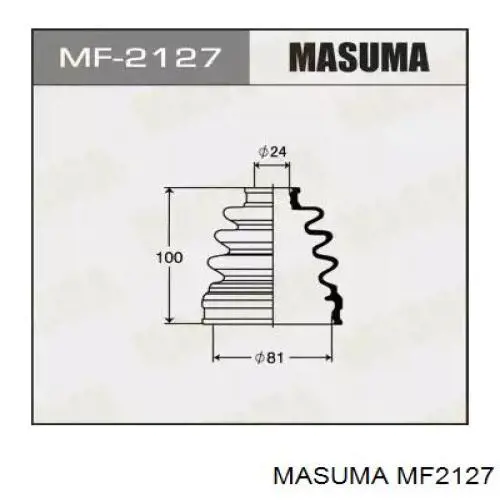 MF2127 Masuma Fuelle palier delantero interior