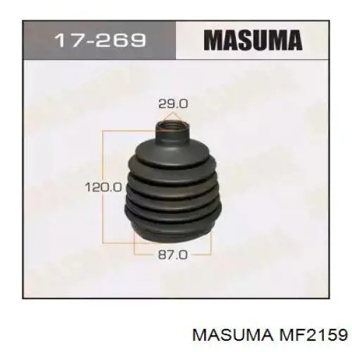 Fuelle, palier delantero exterior Masuma MF2159 precio, desde 10,93 EUR