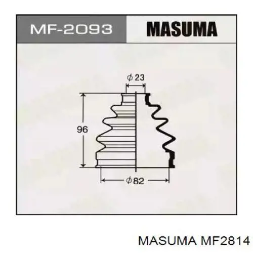 MF2814 Masuma Fuelle palier delantero interior